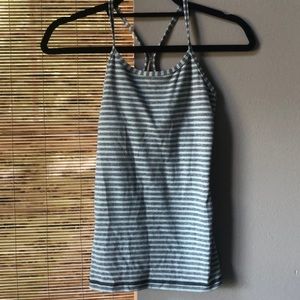 mint striped ivivva camisole
